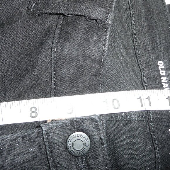 Old Navy Mid Rise Kicker Boot Cut - Black Jack - Picture 8 of 12